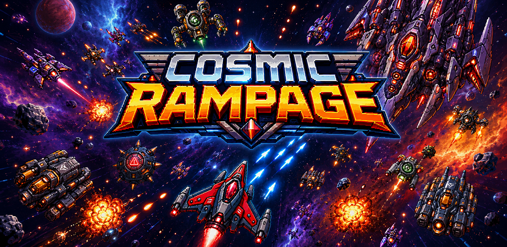 Arte promocional de Cosmic Rampage